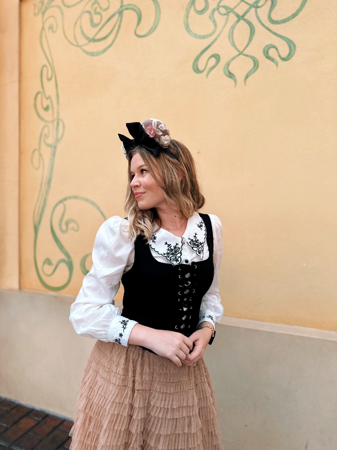 Kayla, the maker behind Ears of Joy